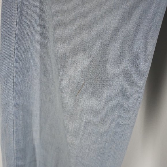 Frayed High Rise Straight Jeans - Picture 4 of 7